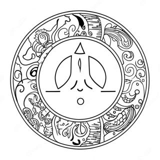 Nirvana Logo Coloring Page 43303-34220