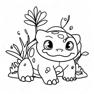 Bulbasaur Farvelægningsside 4330-3444