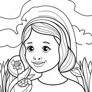 Thank You For Helping Me Grow Coloring Pages