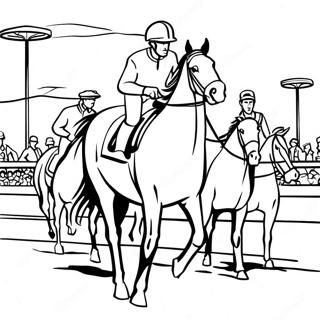 Derby Coloring Pages