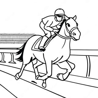 Derby Coloring Pages