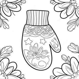 The Mitten Coloring Pages