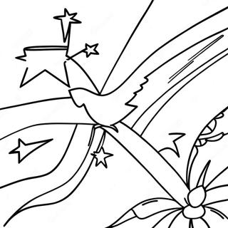 Panama Flag Coloring Page 43463-34345