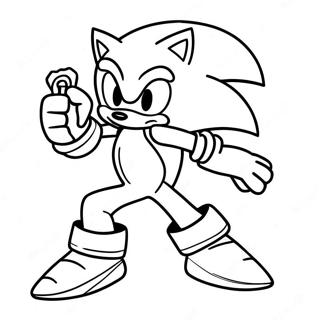 Sonic Prime Nine Coloring Pages