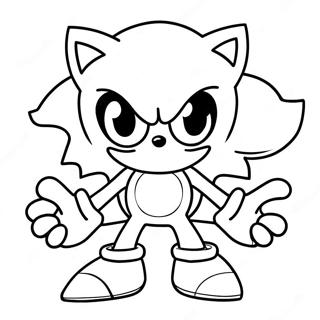 Sonic Prime Nine Coloring Page 43493-34380