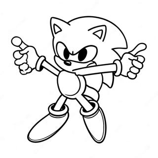 Sonic Prime Nine Coloring Pages