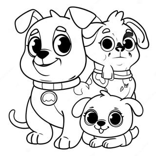 Puppy Dog Pals Coloring Pages