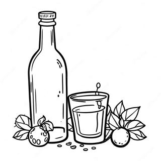 Alcohol Coloring Page 43513-34393