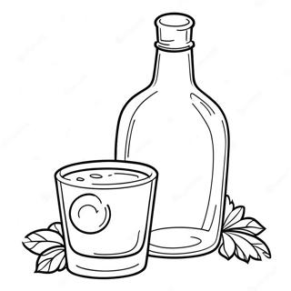 Alcohol Coloring Page 43513-34394