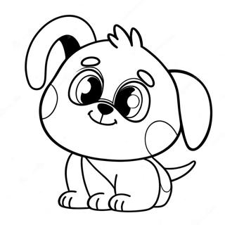 Página Para Colorear De Puppy Dog Pals Aventureros 4351-3459