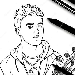 Jake Paul Coloring Pages