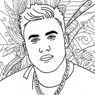 Jake Paul Ausmalbild 43543-34423