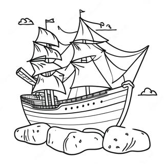 Golden Nugget Discovery Coloring Page 43564-34419