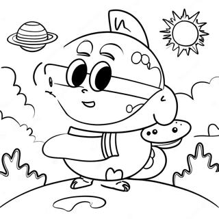 First Day Of First Grade Excitement Coloring Page 43603-34456