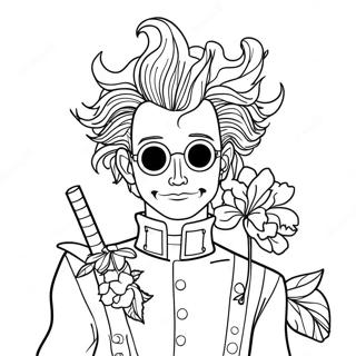 Edward Scissorhands Coloring Pages