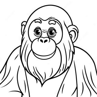 Orang-Utan Ausmalbild 43743-34577