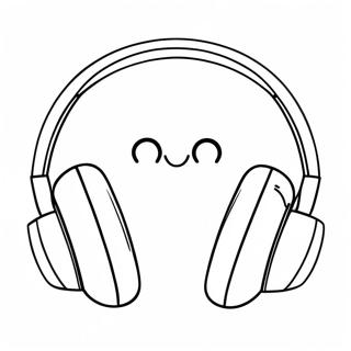 Headphones Coloring Pages