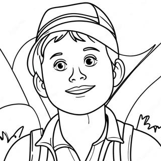 Adventurous Alex Coloring Page 43794-34617