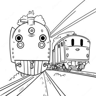 Percy With Friends Coloring Page 43814-34625