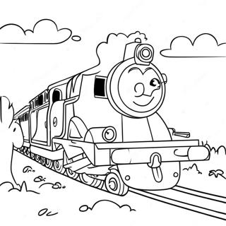 Percy With Friends Coloring Page 43814-34626