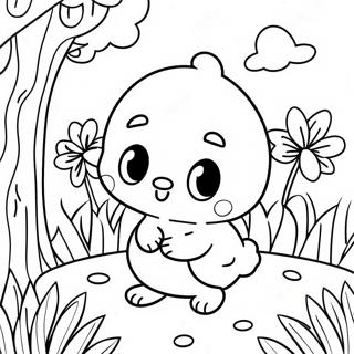 Peep And The Big Wide World Coloring Pages