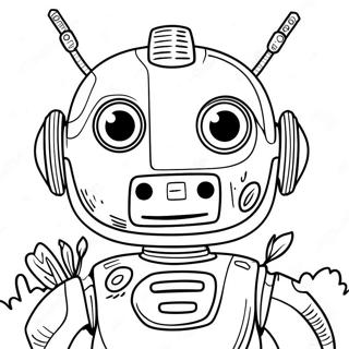 The Wild Robot Coloring Page 43913-34711