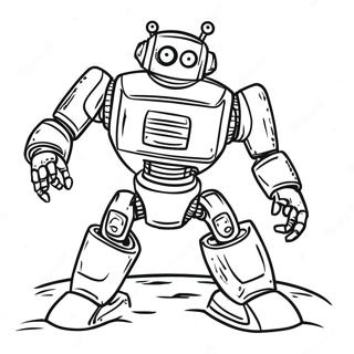 The Wild Robot Coloring Page 43913-34712