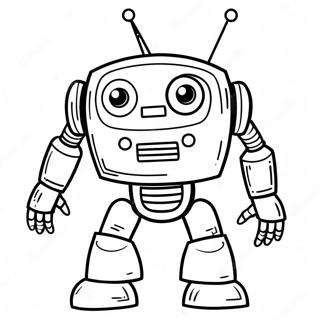 Adventurous Wild Robot Coloring Page 43914-34714