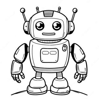 Adventurous Wild Robot Coloring Page 43914-34716