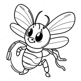 Hornet Coloring Pages