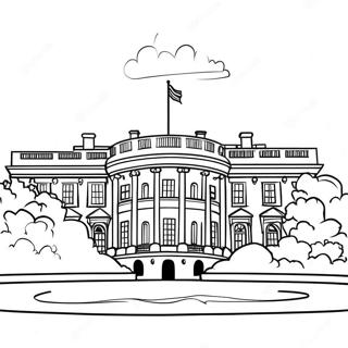 White House Coloring Pages