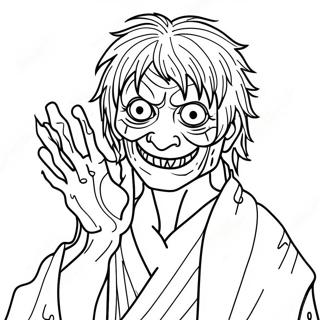 Shigaraki With Decaying Hands Coloring Page 43974-34781