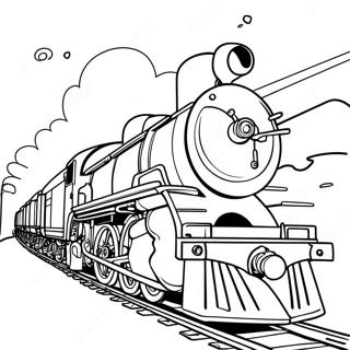 Mighty Express Coloring Page 43983-34762