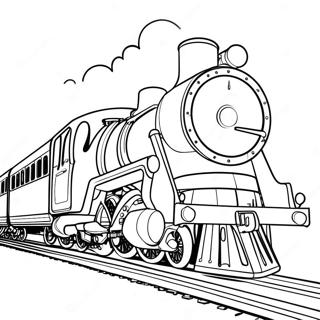 Mighty Express Train Adventures Coloring Page 43984-34768