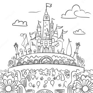 It's A Small World Coloring Pages