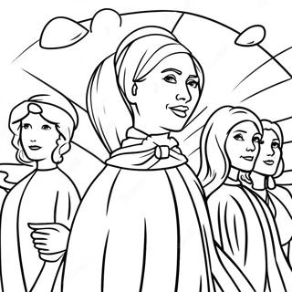 Women S History Coloring Page 4400-3496