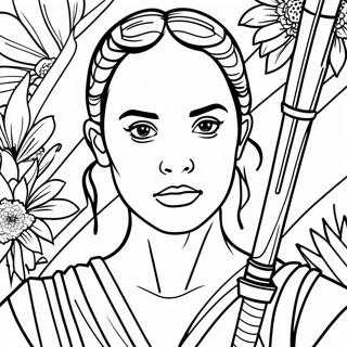 Rey Coloring Pages