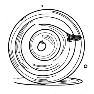 Colorful Yoyo In Motion Coloring Page 44064-34852