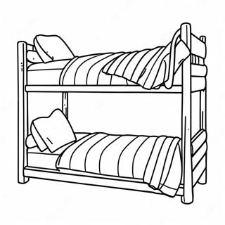 Bunk Bed Coloring Pages