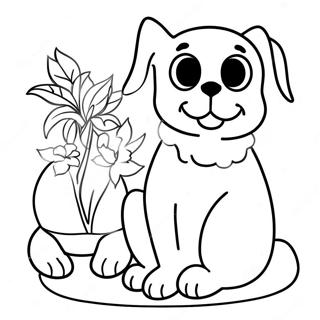 Pets Coloring Page 44083-34838