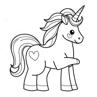 Rainbocorn Coloring Page 44113-34874