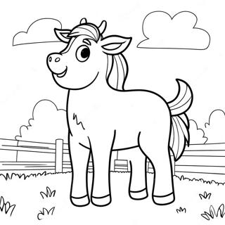 Farm Animals Coloring Page 44143-34889