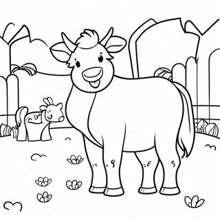 Farm Animals Coloring Page 44143-34892