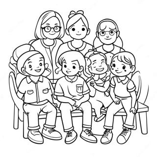 Fun Baby Sitters Club Characters Coloring Page 44154-34899