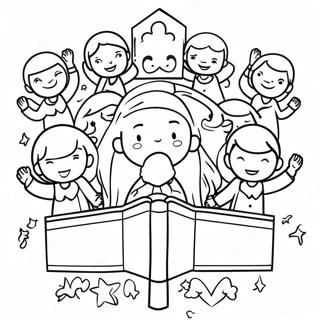 Catholic Schools Week Coloring Pages