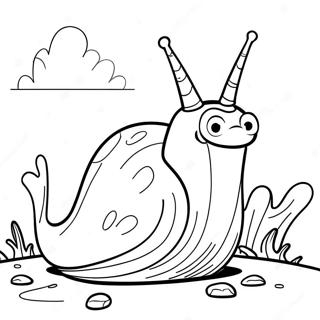 Elijah The Brave Slug Coloring Page 44194-34940