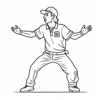 Polo G Performing On Stage Coloring Page 44214-34950