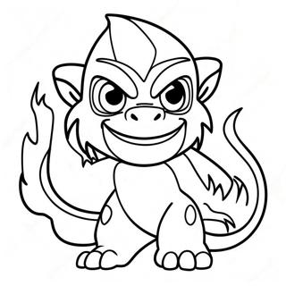 Infernape Coloring Page 44223-34954