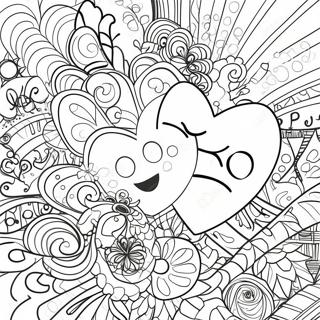 Xoxo Coloring Page 44243-34979