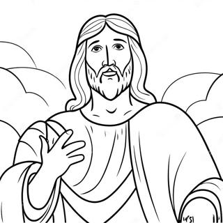 Jesus Storypages Bible Coloring Page 44253-34984